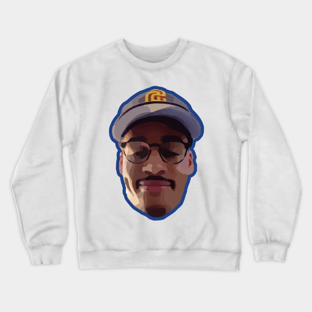 Jordan Poole Golden State Warriors Crewneck Sweatshirt by Playful Creatives